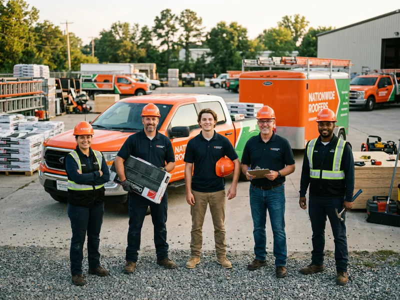 Natiowide Roofers - roof installation in Oak Ridge near me